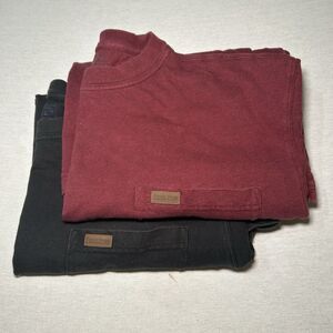 Pendleton T Shirt Black Short Sleeve Crew Neck Mens Size Large L